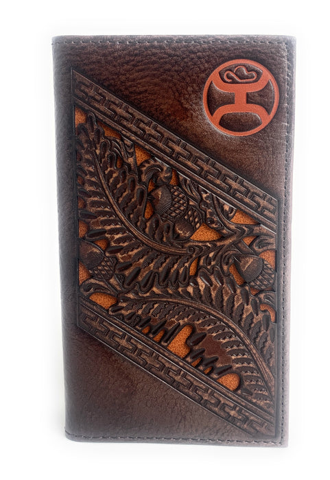 Hooey Rustic Mahogany Rodeo Wallet Brown -1989566W5