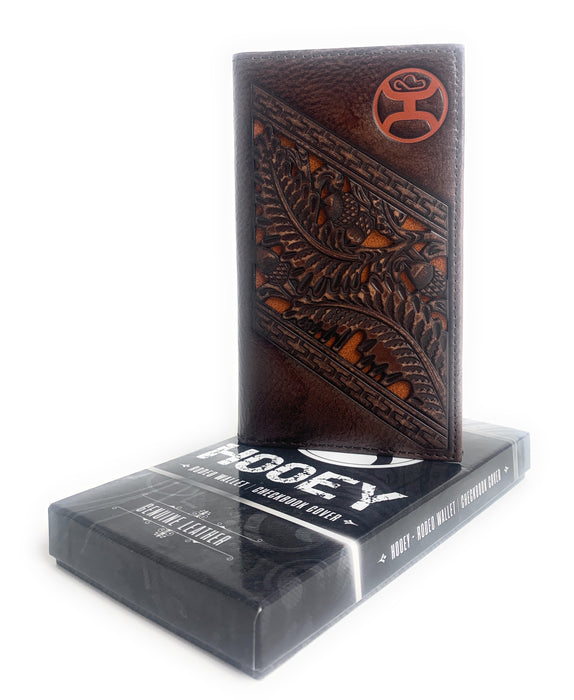 Hooey Rustic Mahogany Rodeo Wallet Brown -1989566W5