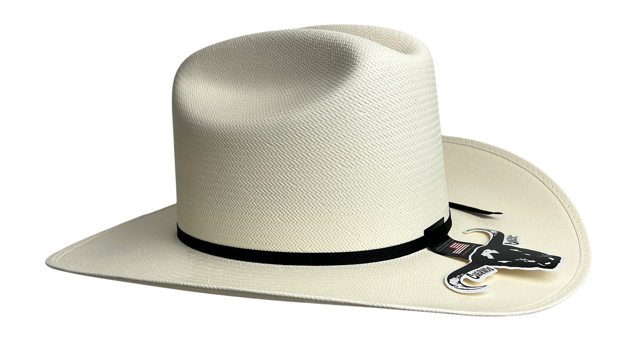 Cuernos Chuecos 100X Sombrero Johnson (COPA ALTA ESTILO LOS DOS CARNALES)