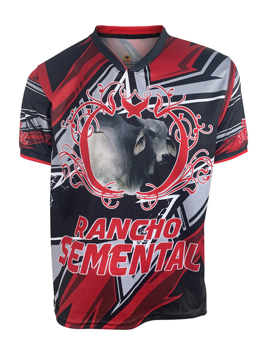 Camiseta Rancho Semental En MultiColor