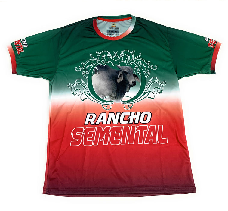 Camiseta Rancho Semental Mexico TriColor