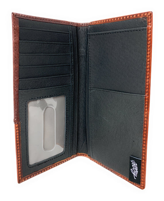 Hooey Roughy Rodeo Wallet Blue & Orange Logo - 1871137W2