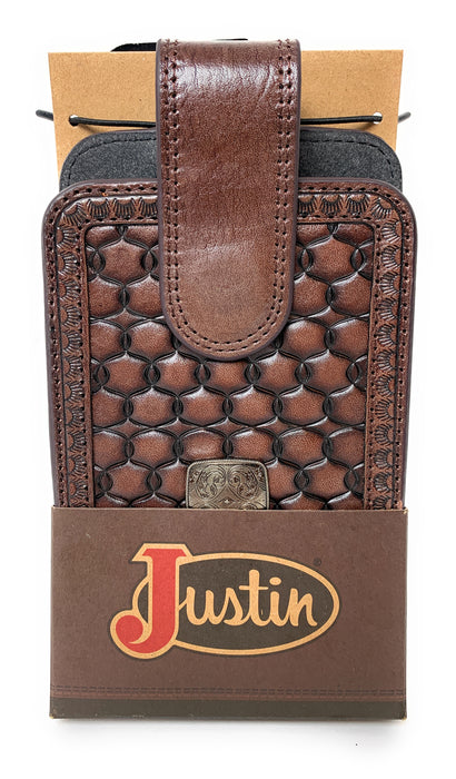 Justin Tooled Cell Phone Case Holster -2122665C6