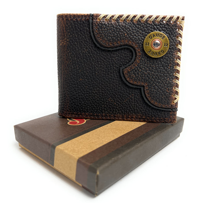 Justin Bifold Wallet 12 Gauge Concho -2172768W9