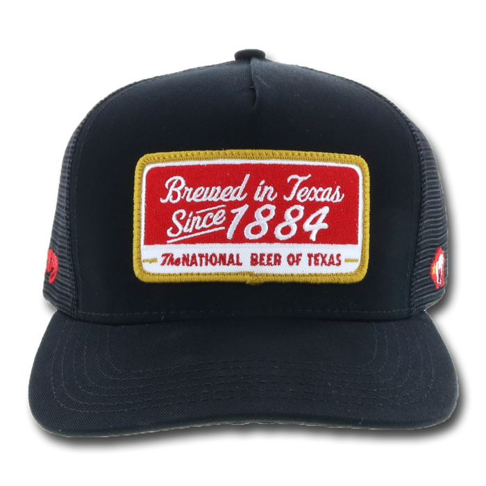 Hooey Lone Star Brew Patch Adjustable Snapback Hat - LS004