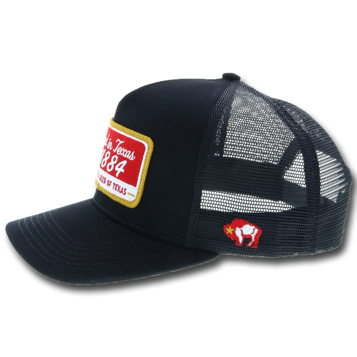 Hooey Lone Star Brew Patch Adjustable Snapback Hat - LS004