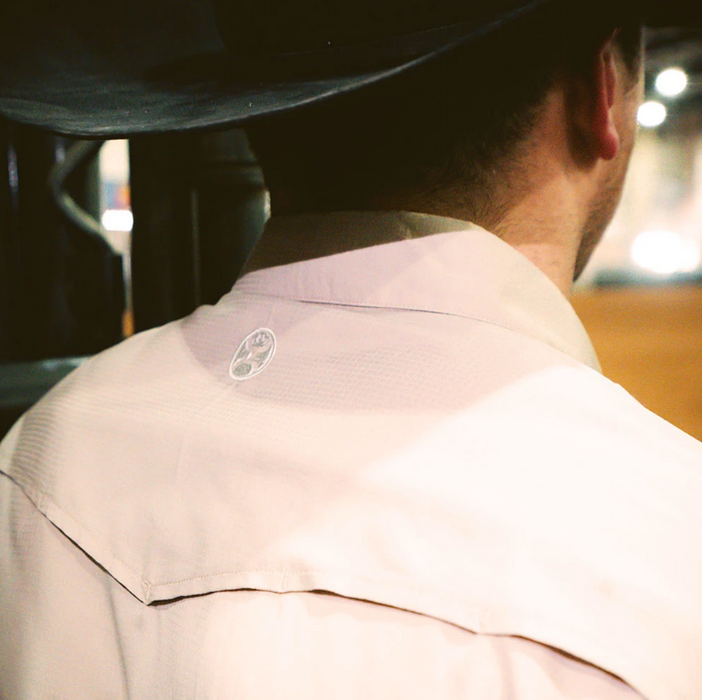Hooey Grey "Sol" Long Sleeve Pearl Snap Western Shirt