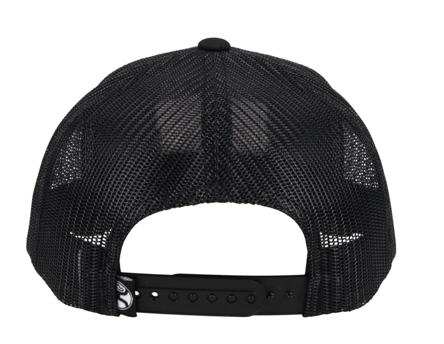 Hooey Doc Black Snapback Trucker Hat - 2102T-BK