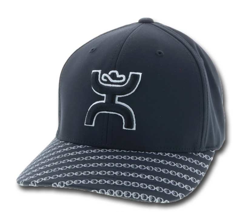 Hooey "Solo III" FlexFit Black/Black Fitted Cap 1721BK