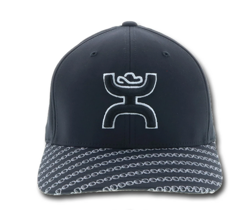 Hooey "Solo III" FlexFit Black/Black  Fitted Cap 1721BK