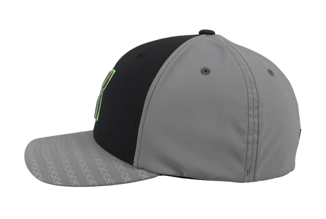 Hooey "Solo III" FlexFit Black/Grey  Fitted Cap 2119BKGY