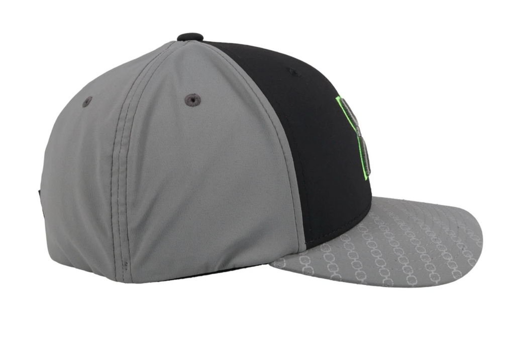 Hooey "Solo III" FlexFit Black/Grey  Fitted Cap 2119BKGY