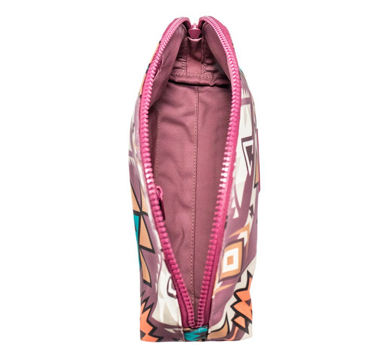 Hooey Make Up Bag Maroon/Aztec - MB001