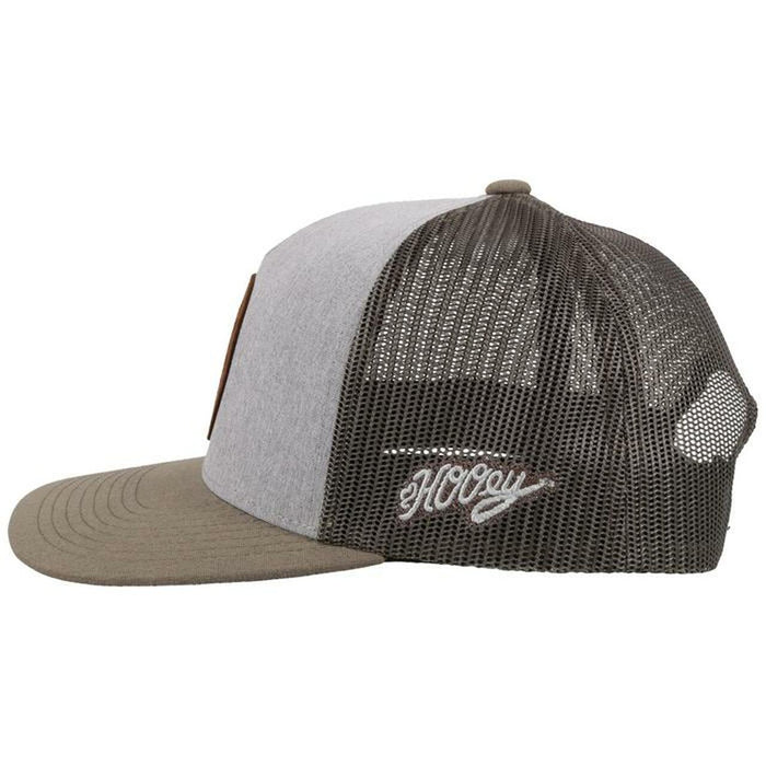 Hooey Spur White/Black Baseball Cap - 2114T-GYCH