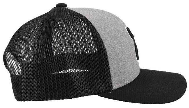 Hooey Sterling Grey/Black Baseball Cap - 2106T-GYBK