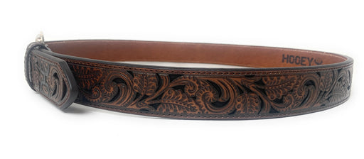 Hooey Men's Dark Chocolate Western Belt - 1873BE5