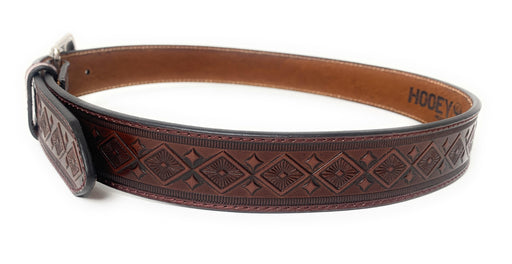 Hooey Men's Diamond Tooled Western Belt - 1914BE6