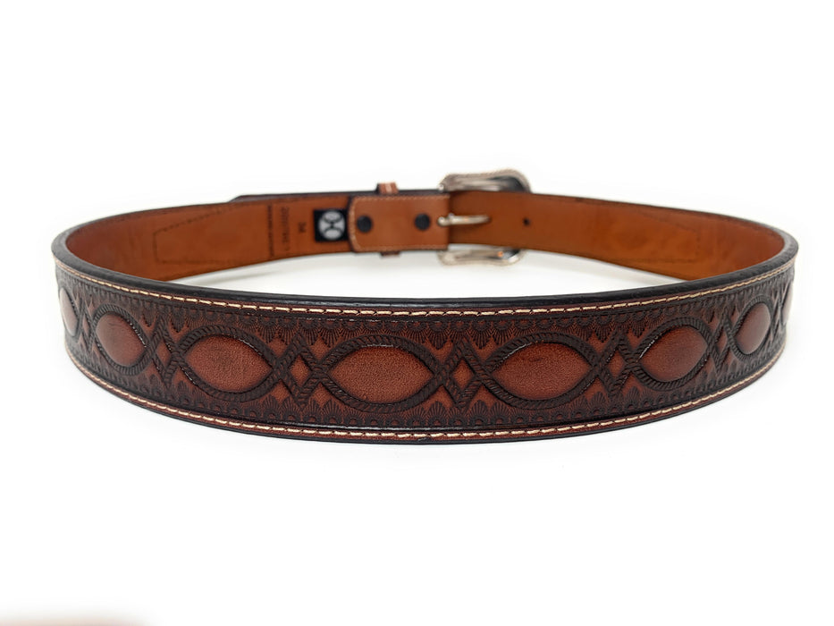 Hooey Roughy Men's Belt Rope Geometric Style - 2097BE1