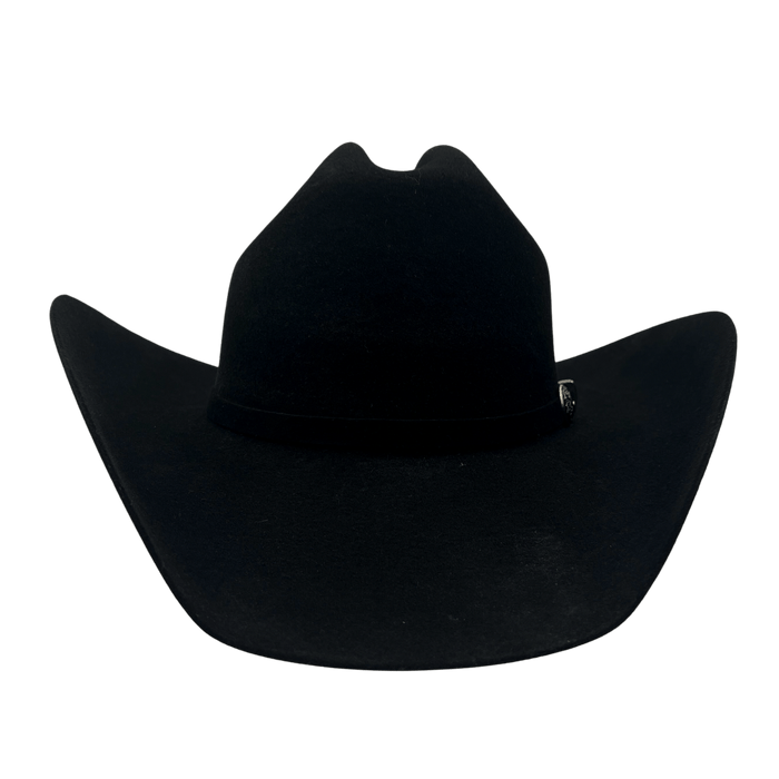 Long Rope 4X Texas Black Felt Cowboy Hat