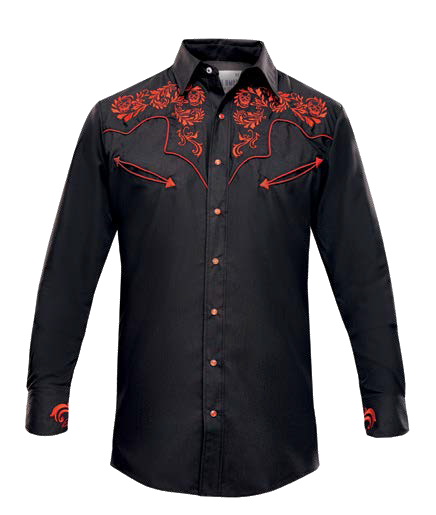 Rafael Amaya Western Style Men s Western Shirt 084CA01 El Coronel Clothing Co