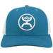 Hooey 0 Classic Teal/White 6-Panel Trucker Hat 2109T-TLWH