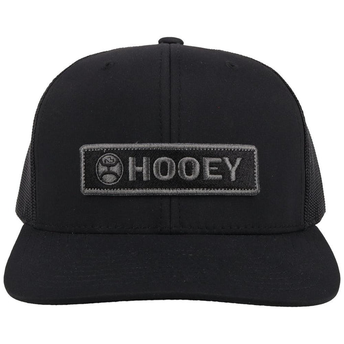 Hooey Men's LOCKUP Black Trucker Cap - 2113T-BK