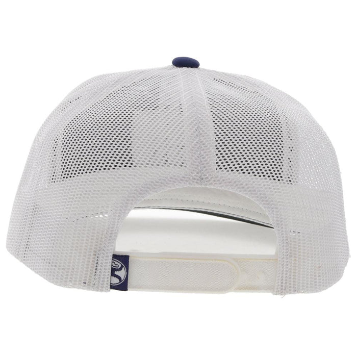 Hooey Bronx Navy/White Snapback Trucker Hat - 2203T-NVWH 