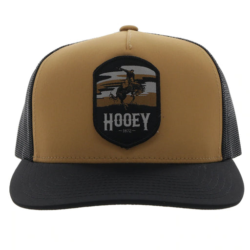 Hooey "Cheyenne" Tan & Black Snapback Hat - 2244T-TNBK