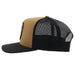 Hooey "Cheyenne" Tan & Black Snapback Hat - 2244T-TNBK