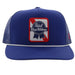 Hooey Pabst Blue Ribbon 5-Panel Trucker Hat with Patch - 2274T-BL