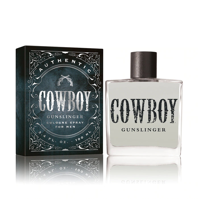 Cowboy Gunslinger Cologne An Authentic Cologne Spray for Men 3.4 FL OZ