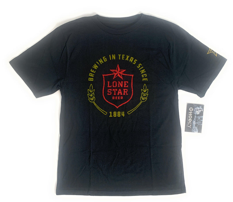 Hooey Men's Lone Star Black T-Shirt HT1392BK
