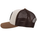 Hooey "Cheyenne" Cream and Brown Snapback Hat - 2144T-CRBR