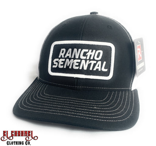Rancho Semental Cap Black & White