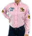 Rancho Semental Womens Pink long Sleeve Shirt
