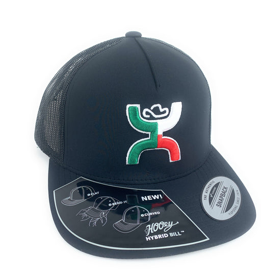 HOOEY Men's Texican Trucker Cap - 1909T BLACK