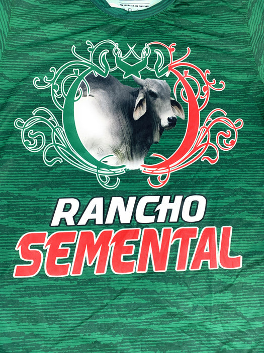Camiseta Rancho Semental Mexico En Verde