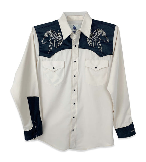 Ropa Camisas Vaqueras De Caballos Men's Western Shirt |Camisa