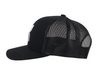 Hooey "Texican" Black Snapback Trucker Hat With Texas Flag - 2120T-BK