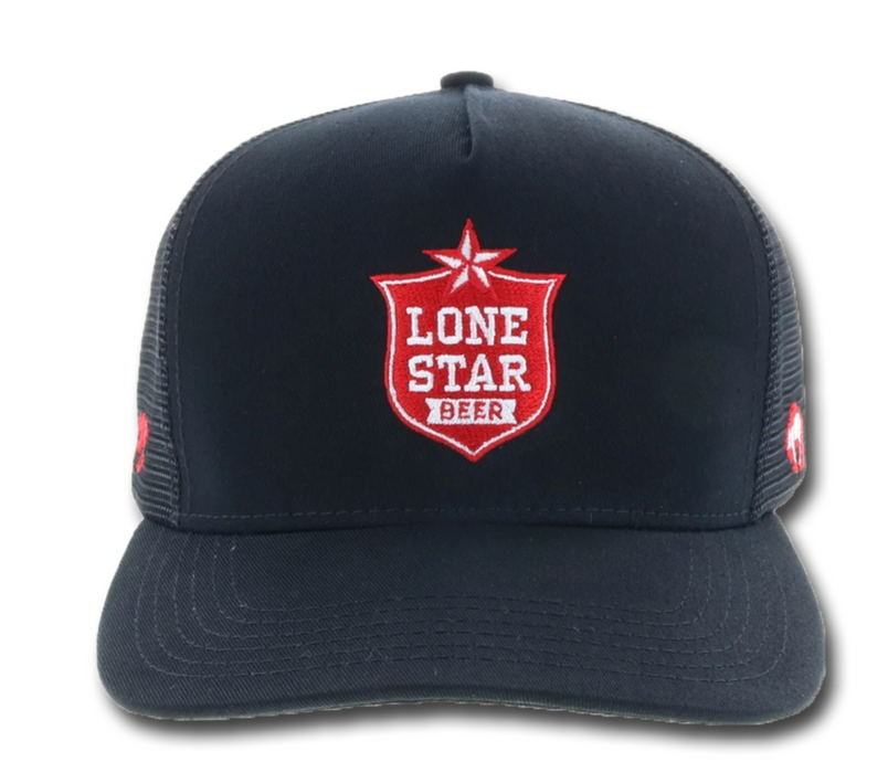 Hooey "Lone Star Shield" 5-Panel Trucker Hat with Patch - LS002