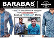 Crazy Paisley Button Down Shirt El Chapo Style | BARABAS